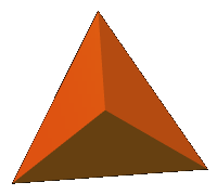 Tetrehedron - Four Faced Shape 