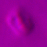 The Cydonia Face - Blurry Purple Rendition
